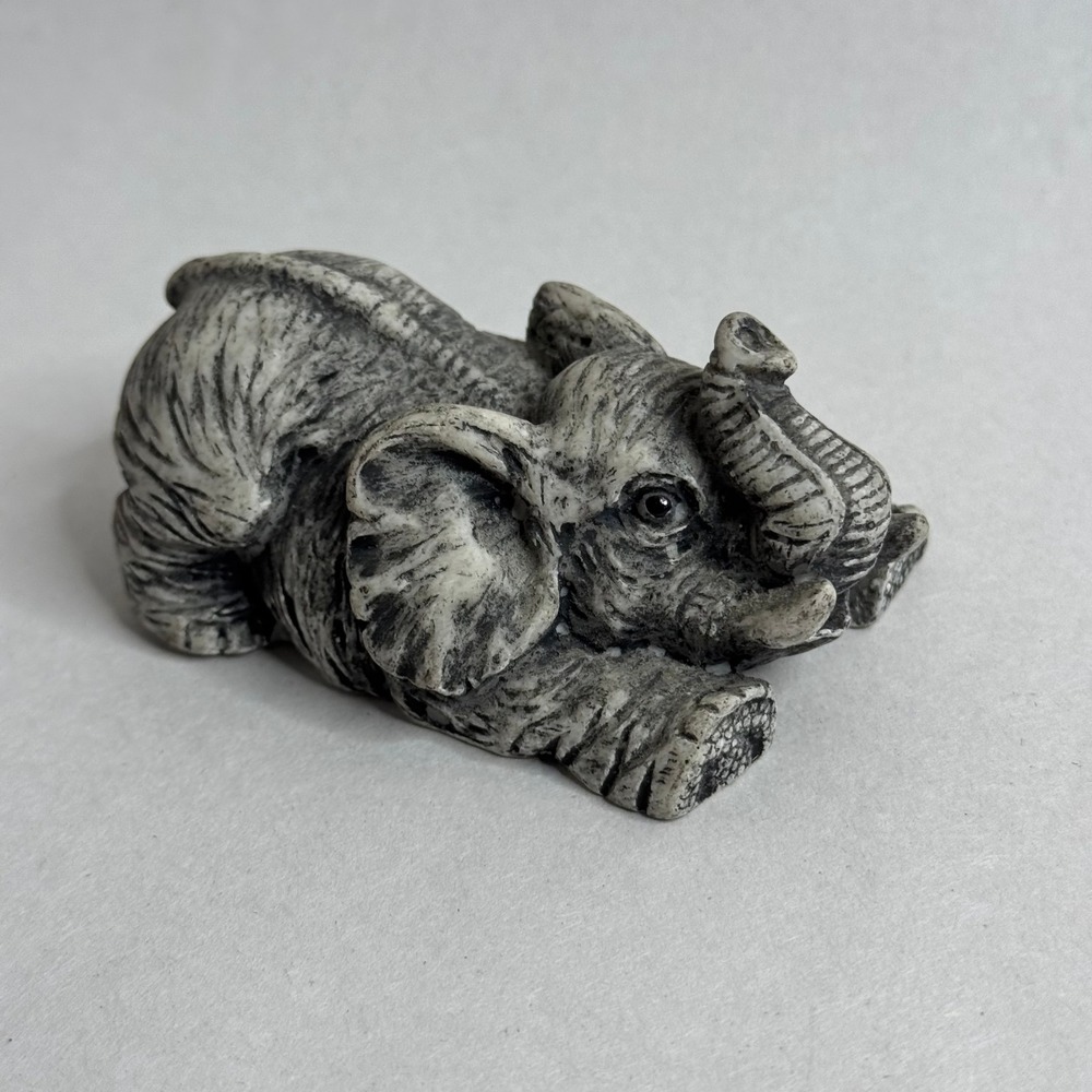 Elephant Figurine Miniature Statue Home Decor Gift‎ Idea